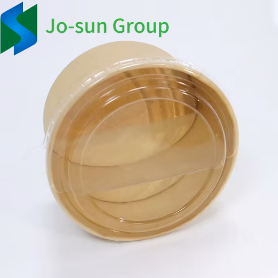 Bacia descartável amigável do alimento da salada de fruto do papel de embalagem de Eco